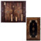 Helena Wood Art, Handgefertigtes Hochwertiges Backgammon Spiel aus Holz, Tavla, 100% Holz, Deluxe Edition, TricTrac, 52 x 30 cm