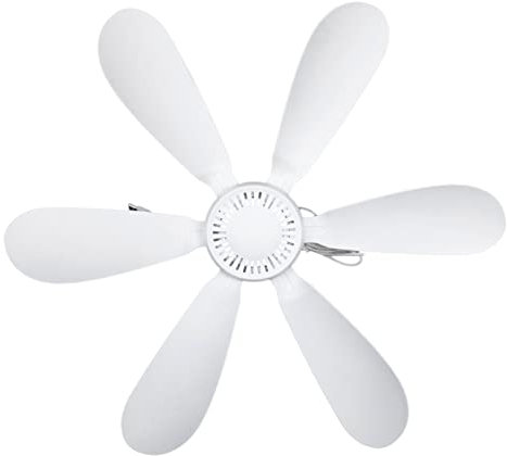 LIFKOME Ceiling Fan Portable Tent Ceiling Fan Mini Ceiling Hook Fan Rechargeable for Camping Quiet Home Fan