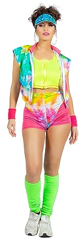 WILBERS & WILBERS 4931-34 Aerobic-Fitness-Outfit, Damen, Mehrfarbig, 34