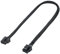 YieJoya CPU 8Pin Macho a CPU 8 Pin (4+4 Desmontable) Macho EPS-12V Motherboard Power Adapter Cable Revestido para alimentación Seasonic