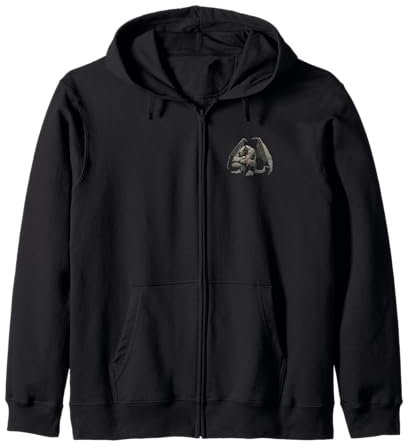 Wasserspeier / Steinstatue / Wasserspeier von Notre Dame Kapuzenjacke