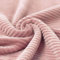 Cordjersey Cord-Jersey Cordnicki Rippenjersey | Breitcordoptik | ab 50 cm | Meterware (helles altrosa)