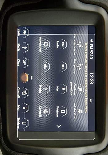 YDYBDA Für J&EEP für Renegade Uconnect 8,4 Zoll 2018 2019 Navigation Displayschutzfolie aus gehärtetem Glas