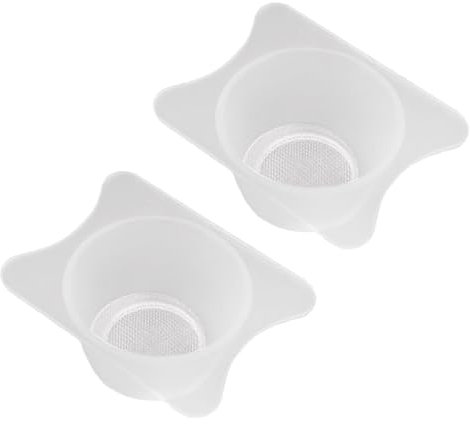 2Pcs Filtro Tazza di Pulizia Colore Tazza Modello Strumento Parte Colore di Pulizia Tazza Filtro Per Spray Pistole Strumento Sostituzione