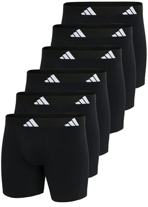 Adidas Basic Boxer Brief Men Herren Unterhose Shorts Unterwäsche 6er Pack