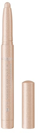 L'Oréal Paris Creamy Eyeshadow Stick Le Shadow Stick 030 Nude Lights | Transfer and Smudge-Resistant, Smooth Buildable and Blendable Formula, Pigmented Colour Shadow