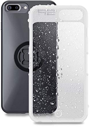 SP Connect Telefoonhouder Regenhoes Weather Cover iPhone 6+/6S+/7+/8+ Transparant, Black, Apple iPhone 8+/7+/6s+/6