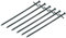 Campiro® Picchetti a croce, 23 cm, per tenda, gazebo, veranda, anche per rocce, 12 pezzi
