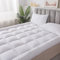 HIGH LIVING Matratzenauflage - 90x200cm Matratzentopper 10CM Extra Dicke- 1100GSM Füllfaser - luxuriöser Komfort, hypoallergen, elastische Riemen, Tiefe Tasche dick
