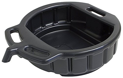 SATKIT Bac en plastique noir pour récupérateur d'huile 10 litres Car Tools