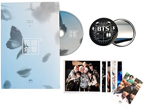 BTS 4th Mini Album - In The Mood For Love PT.2 [ BLUE Ver. ] CD + Photobook + Photocard / K-POP Sealed