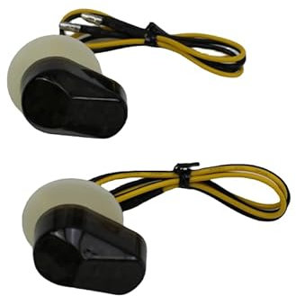 Motorrad Sport Fahrradverkleidung Flash Mount LED Blinker Licht Für Yamaha YZFR1 2002-2008 R6S 2006-2008 R6 2003-2008 FZ6 FZ1 FZ Phaser 2003-2007 (Rauch)