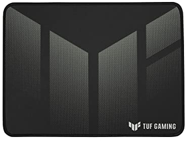 ASUS TUF Gaming P1 tragbares Gaming-Mauspad | optimierte Stoffoberfläche, Nano-beschichtet, wasserabweisend, langlebige Anti-Ausfransen-Nähte und rutschfeste Gummiunterseite