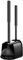 SetSail Toilet Brush and Plunger Set, Toilet Plungers for Bathroom Heavy Duty Toilet Bowl Brush and Holder Hidden Toilet Plunger and Brush Set for Deeply Cleaning - Black