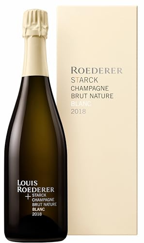 Louis Roederer Champagne Starck Brut Nature Blanc Champagner (1 x 0.75 l) | In Geschenkpackung