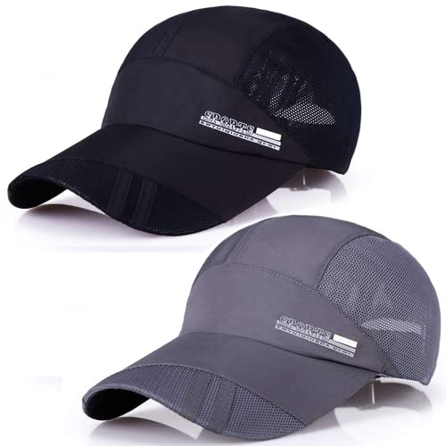 BEISIJIA Ultradvünne Baseballmütze | UV50+ Sonnenschutz Mesh Atmungsaktiv | Schnelltrocknende Outdoor Laufmütze Unisex