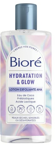 Biore AHA Peeling-Lotion Feuchtigkeit & Glow, 235 ml