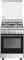 Smeg CX61GMPZ - Cucina a gas con forno a gas, 60x60 cm, Inox, Classe energetica A