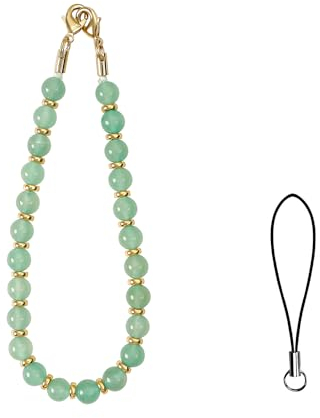 AOKSUNOVA Chaîne de téléphone portable universelle courte avec pendentif pour téléphone portable Vert