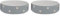 Mason Cash Grey Polka Dot Pet Bowl, 13 cm (Pack of 2)
