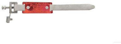 Earth Clamp Red - Adjustable Internal Earth Clamp Bonding Straps 12mm - 32mm