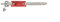 Earth Clamp Red - Adjustable Internal Earth Clamp Bonding Straps 12mm - 32mm
