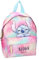 mybagstory Sac à dos rose et bleu pour fille stitch – Disney - Enfant - Ecole - Maternelle - Garderie - Cartable Fille - Taille 31 cm - Bretelles réglables – Idée Cadeau