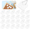 25 Pack Sticky Picture Hanger Adhesive Picture Hooks Plastic Picture Hooks Without Nails Invisible Picture Hangers Adhesive Wall Hangers for Photo Foamboard Wall Art Decor