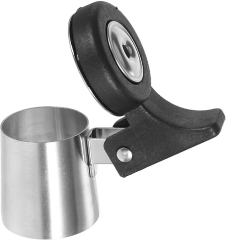 Tea Kettle Whistle Replacement Stainless Steel Teapot Spout Tip Water Boiling Kettle Nozzle Stovetop Teapot Warning Accessory for Kitchen Hotel Restaurant, 3L or More (Silver)
