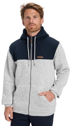 Quiksilver Men's Keller Block Zip Cardigan Sweater (pack of 1)