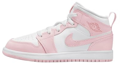 Nike Scarpe Air Jordan 1 Mid (PS) Taglia 31 Codice DQ8424-608 Bianco
