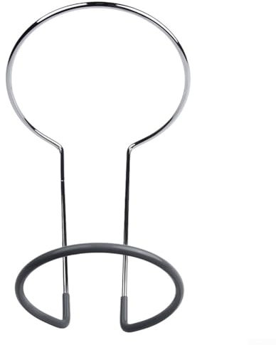 JoyousMall Wine Decanter Support and Drainer Chrome Construction Perfect for Hospitality Use