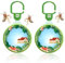 PYEUIFT 2 Piezas Colgantes Antimosquitos - Accesorios repelente de mosquitos - Natural Sin DEET - Aceites Esenciales- No Toxico- Citronela - Menta - Geranio - Hierba De Limón