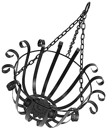 Levemolo Portavasi Sospeso in per Balcone Portafiori da Appendere per Esterni Cestino Decorativo per Piante Design e Resistente