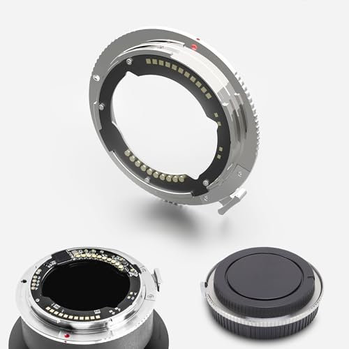 LICAEVEY Objektivmontieradapter, AF E-Z-Adapter, Kompatibel mit NI Kon Z9 Z8 Z7II Z6II Z5 Z FC Z50 Z30-Kameras, Support Fast AF & Video, Full Frame & APS-C