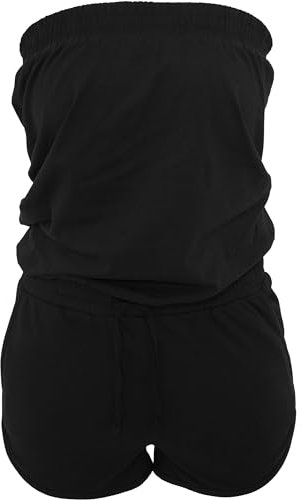 Urban Classics Women's Tb734-ladies Hot Jumpsuit, Black (Black 00007), XXXXL