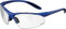 Schutzbrille blau/klar PC-Gläser UVA/UVB ultra light EN166