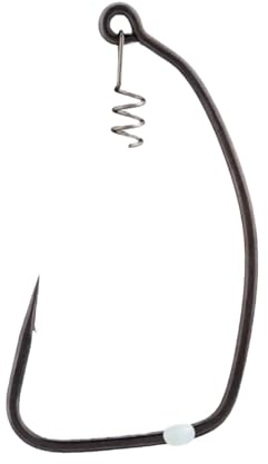 BKK Offsethaken mit Köderschraube für Gummifische Titan Hooks, Größe/Packungsinhalt:Gr. 8/0 - 3 Stück