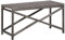 vidaXL Gartenbank Sitzbank Parkbank Garten Bank Gartenmöbel Balkonbank Terrassenbank Rattanmöbel Rattanbank 80cm Poly Rattan Stahl Grau