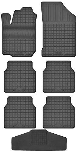 Fußmatten für Peugeot 807 2002-2014 Gummi Gumimatten Einzeln und als Set