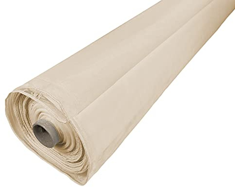 Tex family Moskitonetzstoff, Meterware, einfarbig, Höhe 300 cm, Beige