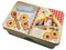 MediMuc Nostalgische Buchdose Homemade Cookies - kleine Aufbewahrungsdose, Keksdose, Blechdose - lebensmittelecht - Vol. 0,67l - Maße: 14,5 x 9,3 x 5,0 cm