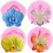 ZiXiang Orchidee Blume Silikon Fondant Formen für Kuchen Dekoration Cupcake Backen Süßigkeiten Polymer Clay Schokolade Gummi Paste Set von 4