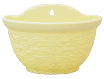 Blumenampel Wandbehang Pflanzgefäß Kunststoff Pflanze Gewachsene Waschbecken Gartentopf mit Haken Hängen Töpfe for Balkon Fensterbrett Zaun Geländer Pflanzer Pflanze Garten Dekor Hängepflanztöpfe