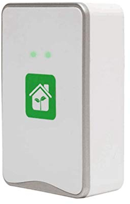 FITTG Purificador de Aire Enenchufable Generador de Iones Negativos Purificador De Ionizador Filtro Puro Alérgenos, Contaminantes, Modificaciones, Olores, Enchufe Europeo