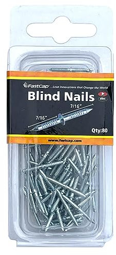 FastCap Clavos ciegos de doble extremo x 80 11 mm + 11 mm (7/16 + 7/16 pulgadas)
