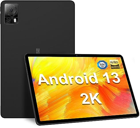 DOOGEE T20S Tablet 10.4 Zoll, Android Tablet 13, 15GB RAM+128GB ROM(TF 1TB), 2K 2000x1200 FHD, T616 Octa-Core 2.0GHz, 13MP+5MP/7500 mAh, 5GWiFi-Tablet mit SIM 4G LTE/OTG/GPS-2024/ Widevine L1/BT5.0