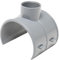 Jardibric - Selle de Branchement 100 x 40 PVC - Solution Fiable pour Raccordement et Extension de Systèmes de Canalisation