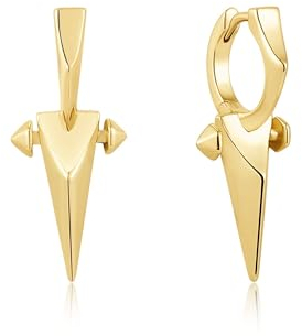 Ania Haie Damen-Creolen 925er Silber One Size Gold 32026263