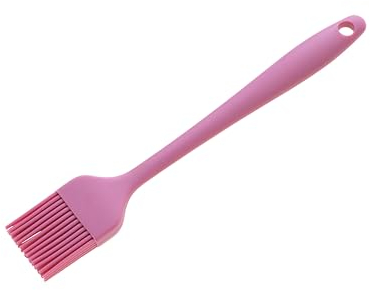 Wiltshire Mini Silicone Pastry Brush, Basting & Glazing Brush, Silicone Bristles, Heat-Resistant Utensil, Non-Stick, Non-Scratch, Studio Pink, 20.8x3.3x1cm